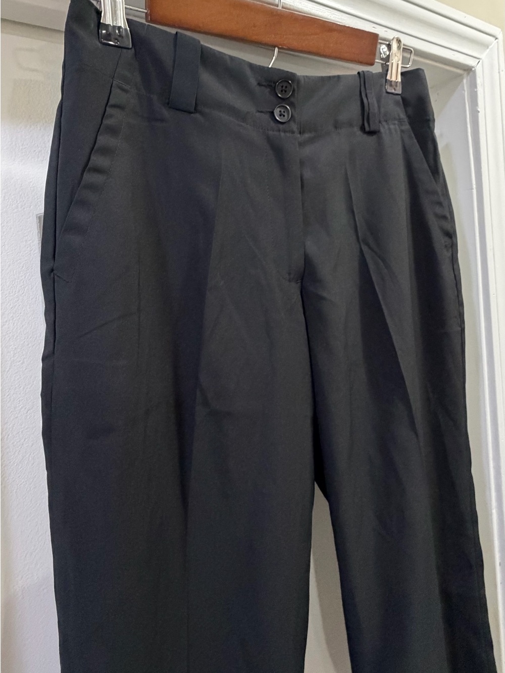 Nike Black Golf Dri-FIT Cropped Capri Pants Size 2 - Picture 3 of 11